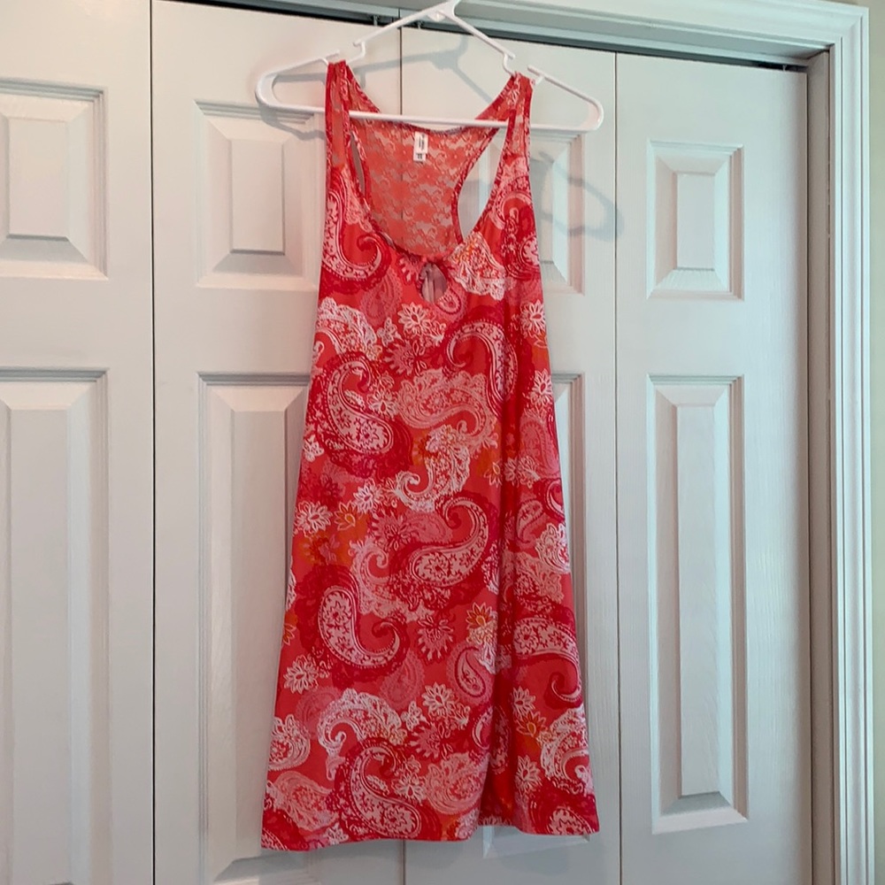 George Pink Paisley Nightgown Size XL